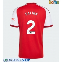 Maglie da calcio Arsenal William Saliba #2 Prima Maglia 2026-27 Manica Corta